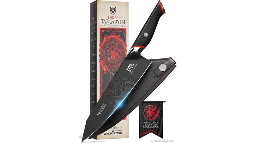 targaryen themed 8 inch chef