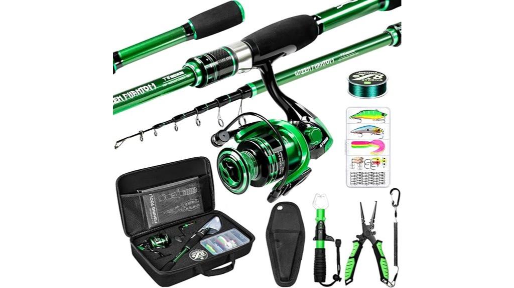 telescoping ghosthorn fishing combo