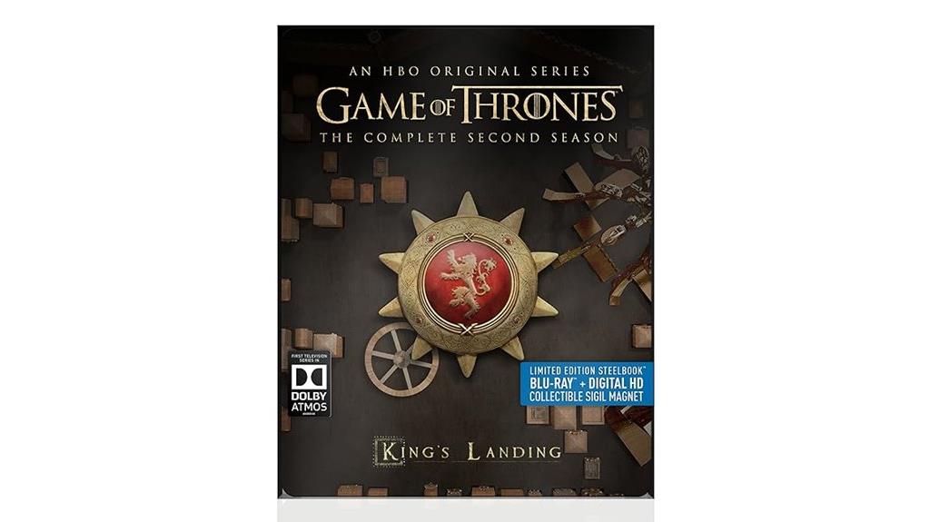 throne season two steelbook