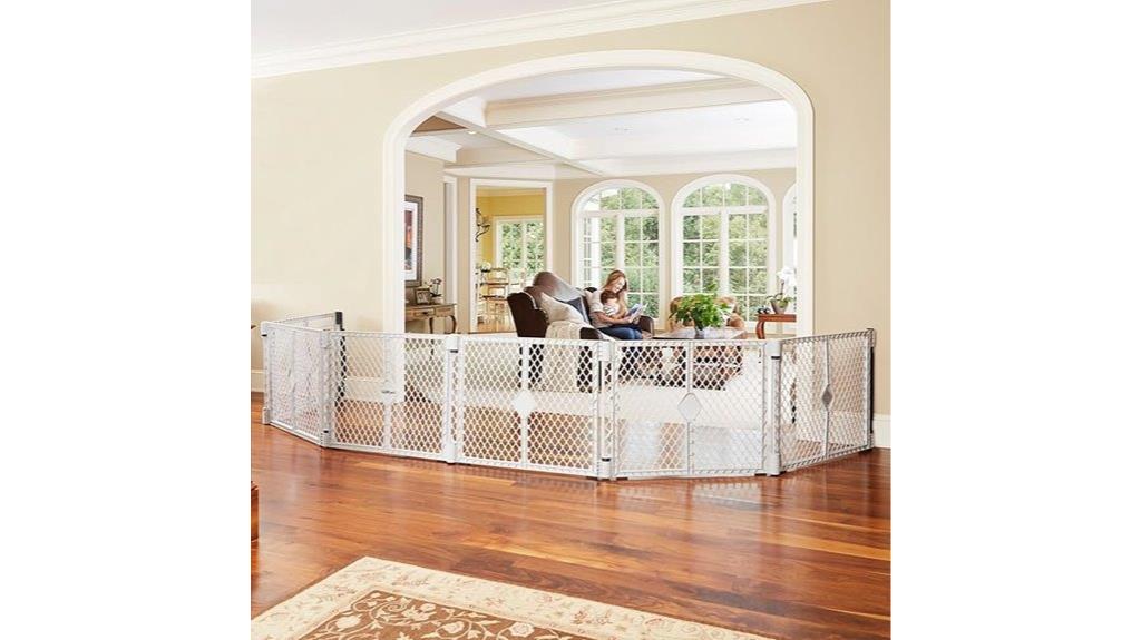 toddler safety gate yard