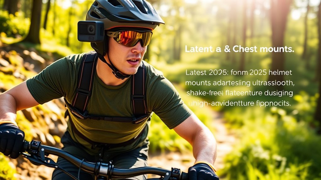 top action camera mounts