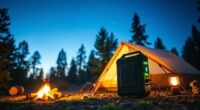 top car camping power stations