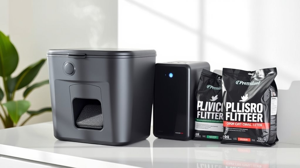 top charcoal odor control litter