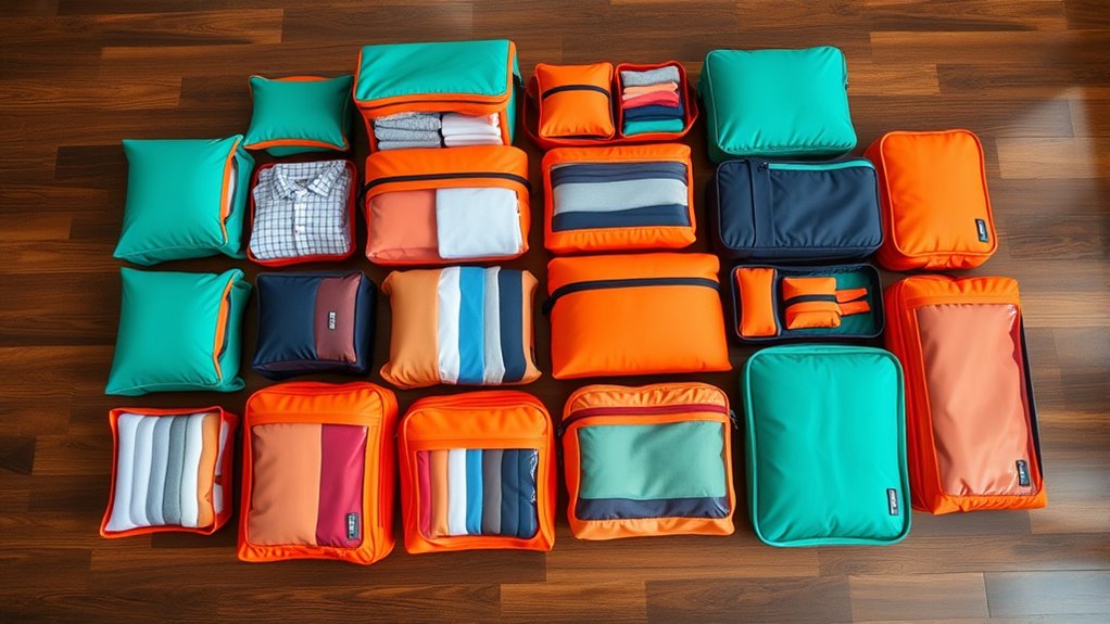 top compression packing cube sets