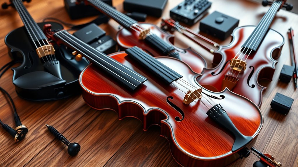 top electric violin starter kits