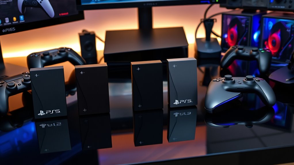 top external gaming storage