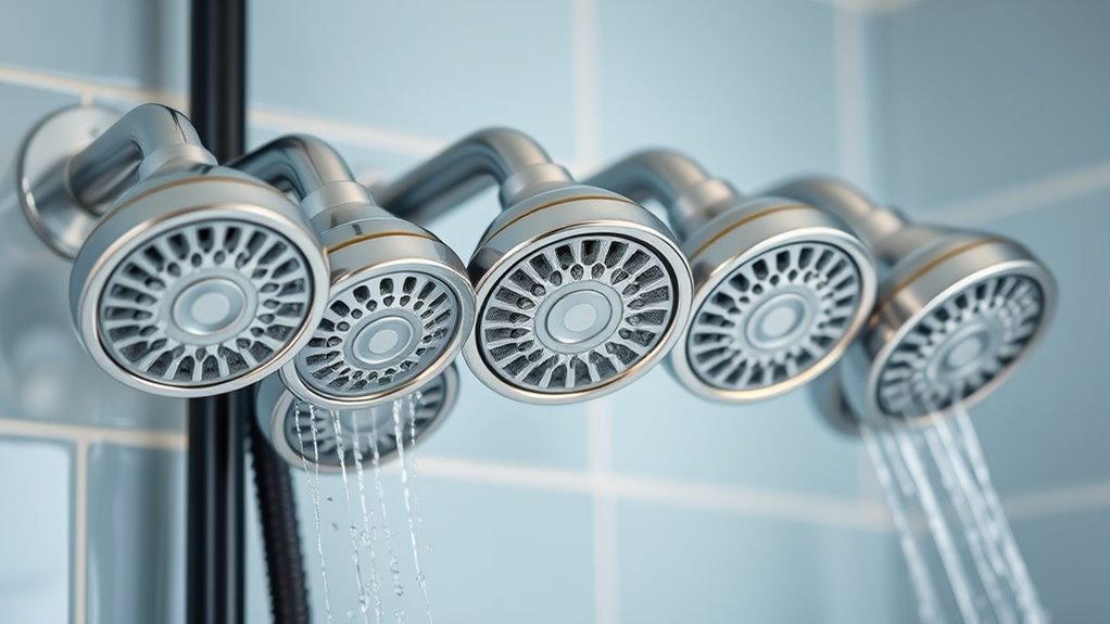 top filtered shower heads