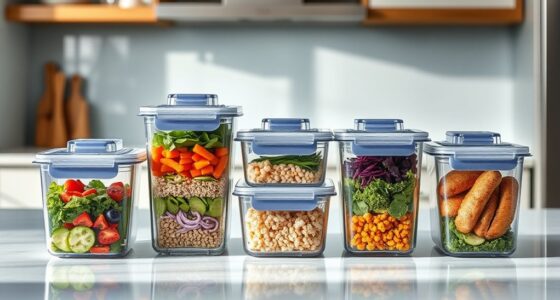 top glass meal container picks