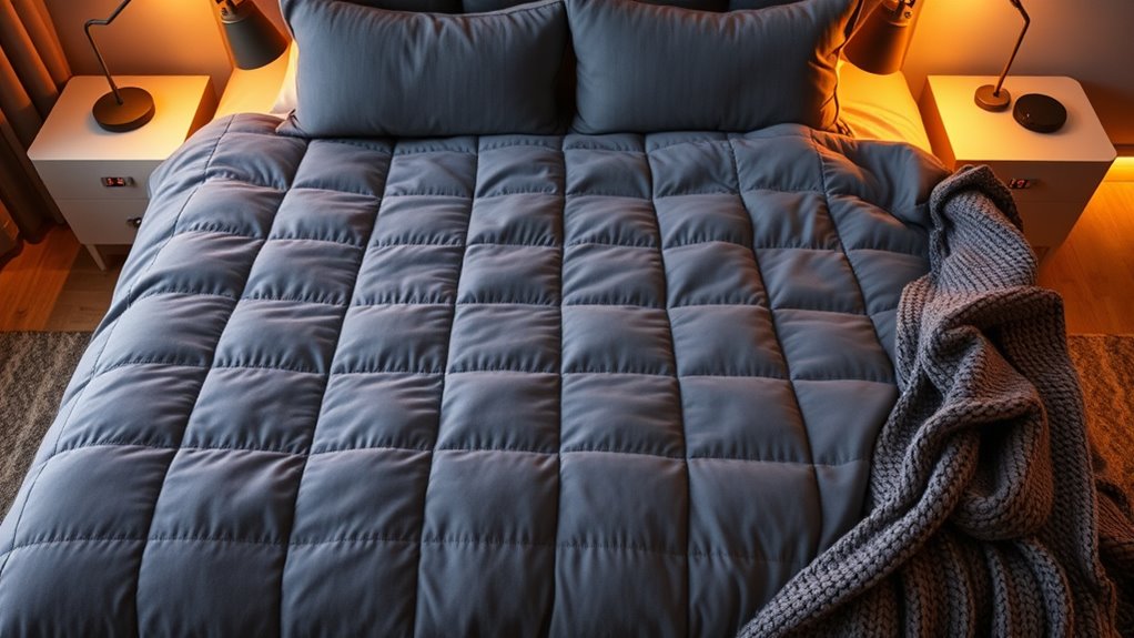 top king size dual control blankets