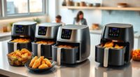 top large family air fryers