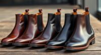 top leather chelsea boots