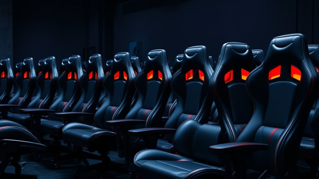 top lumbar support gaming chairs