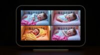 top multi child video monitors