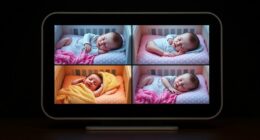 top multi child video monitors