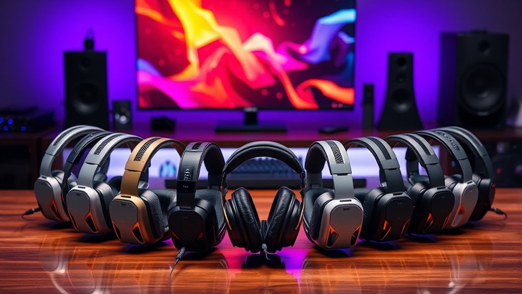 top open back gaming headsets