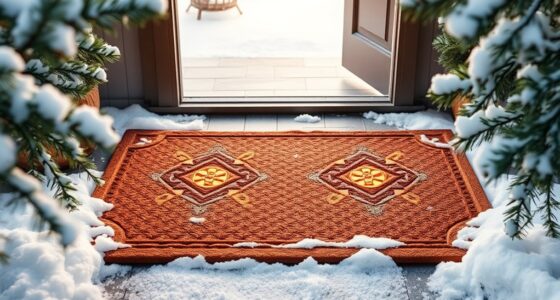 top outdoor heated mats
