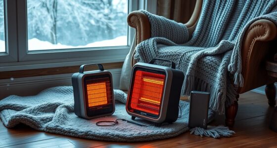 top portable battery powered heaters