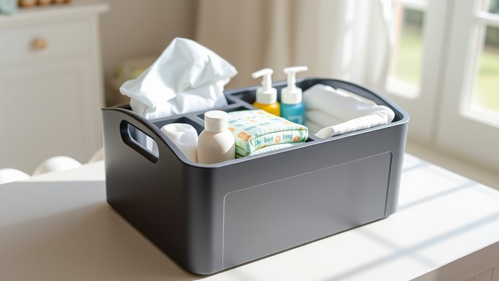 top portable diaper storage