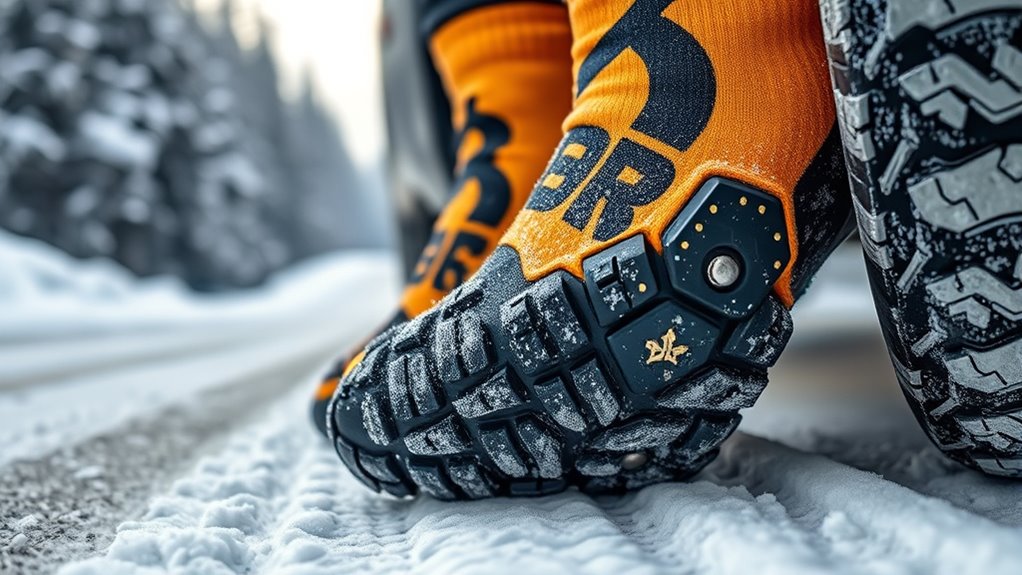 top snow traction socks