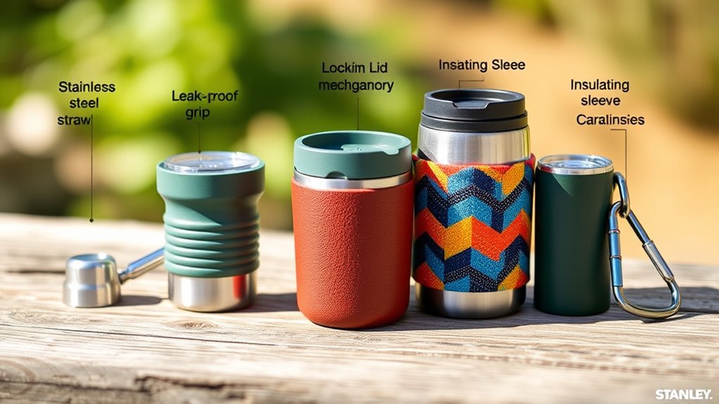 top stanley tumbler add ons