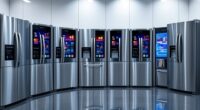 top touch screen smart refrigerators