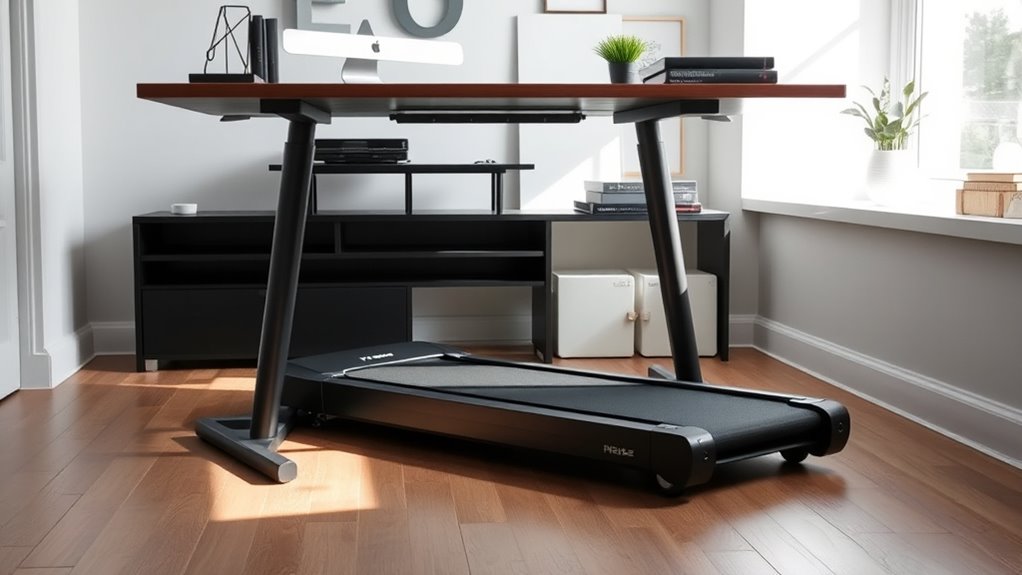 top under desk treadmill options