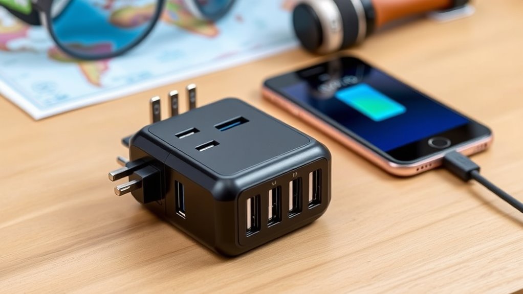 travel adapter compatibility and safety