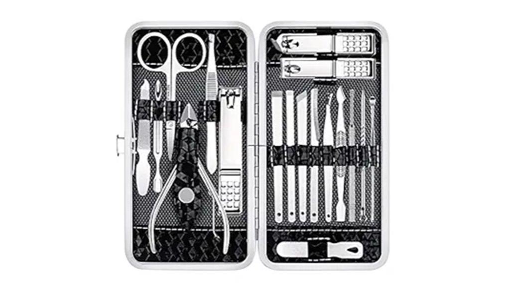 travel case nail clipper set