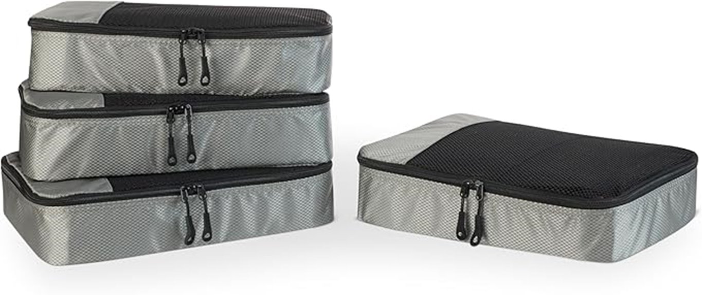 travel packing cubes set