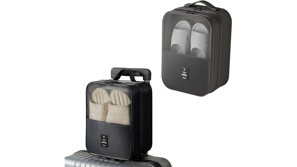 two shoe travel bags