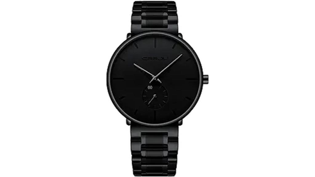 ultra thin waterproof men s watch