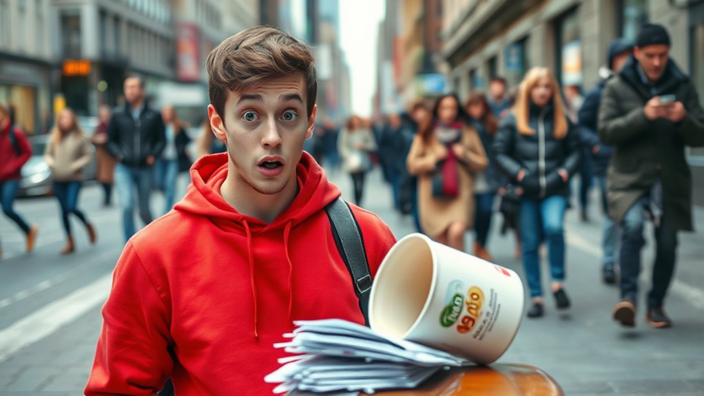 unexpected humorous social reactions