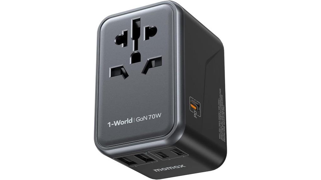 universal 6 in 1 travel adapter