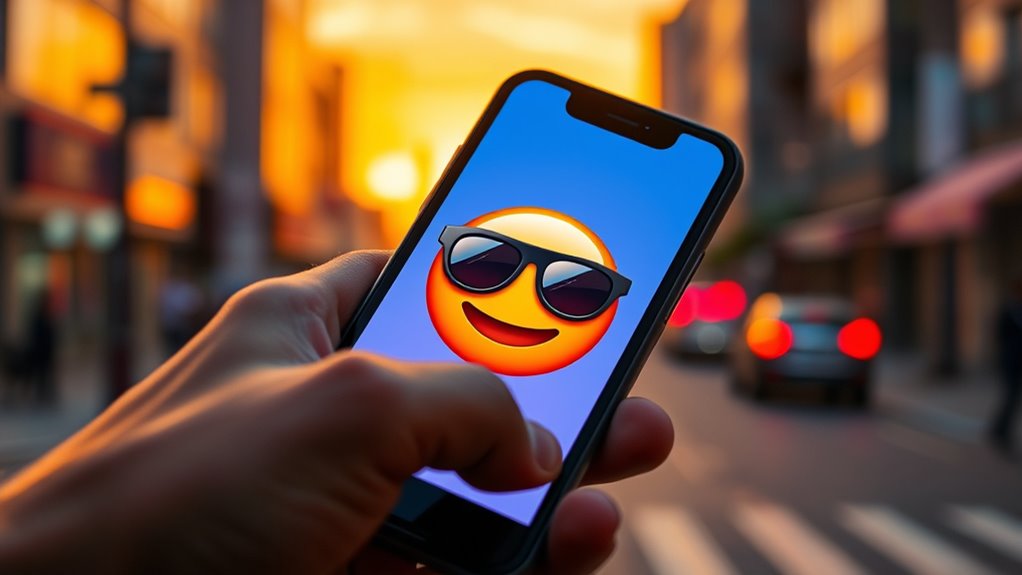 use emoji thoughtfully