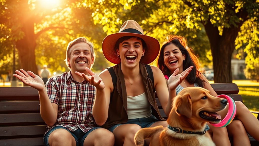 use humor to diffuse tension