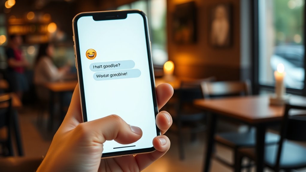 use humor to exit gracefully