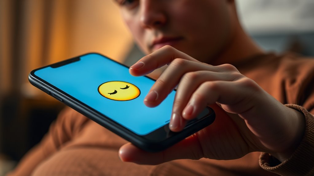 using emojis to signal boundaries