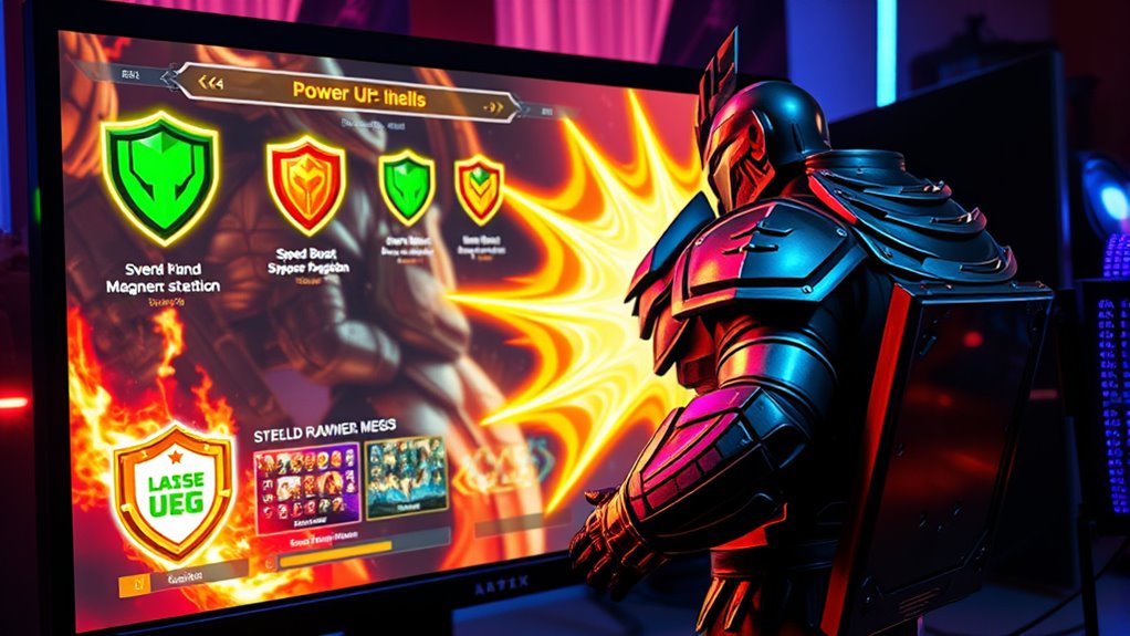 variety of temporary and permanent buffs