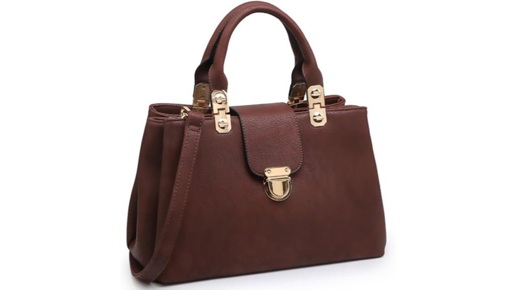 vegan leather tote bag