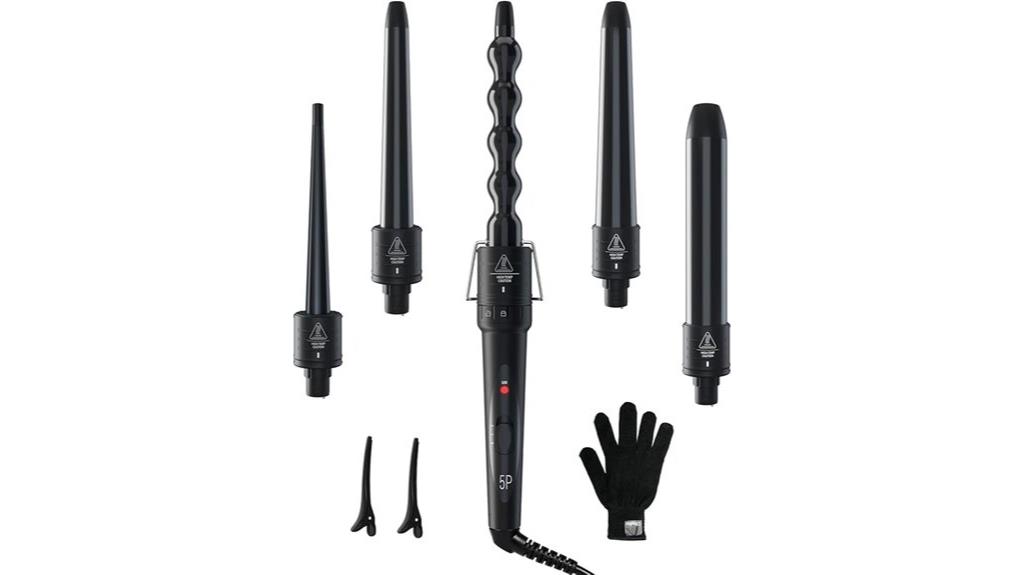 versatile 5 in 1 curling set