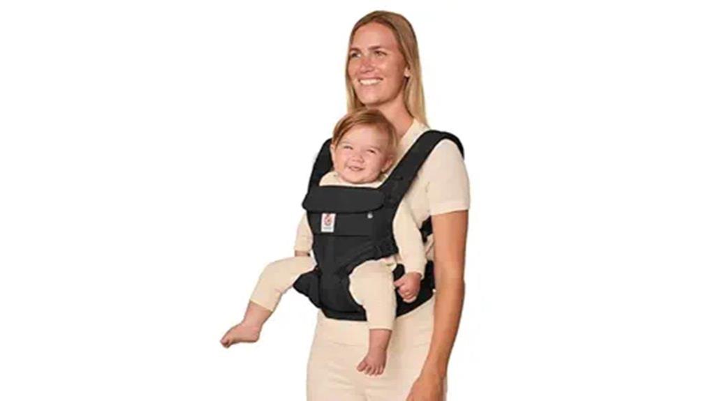 versatile ergonomic baby carrier