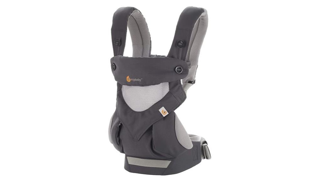 versatile ergonomic baby carrier