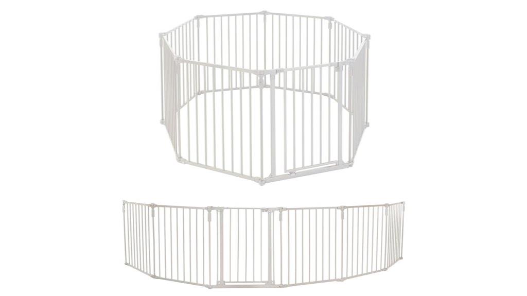 versatile metal baby playyard