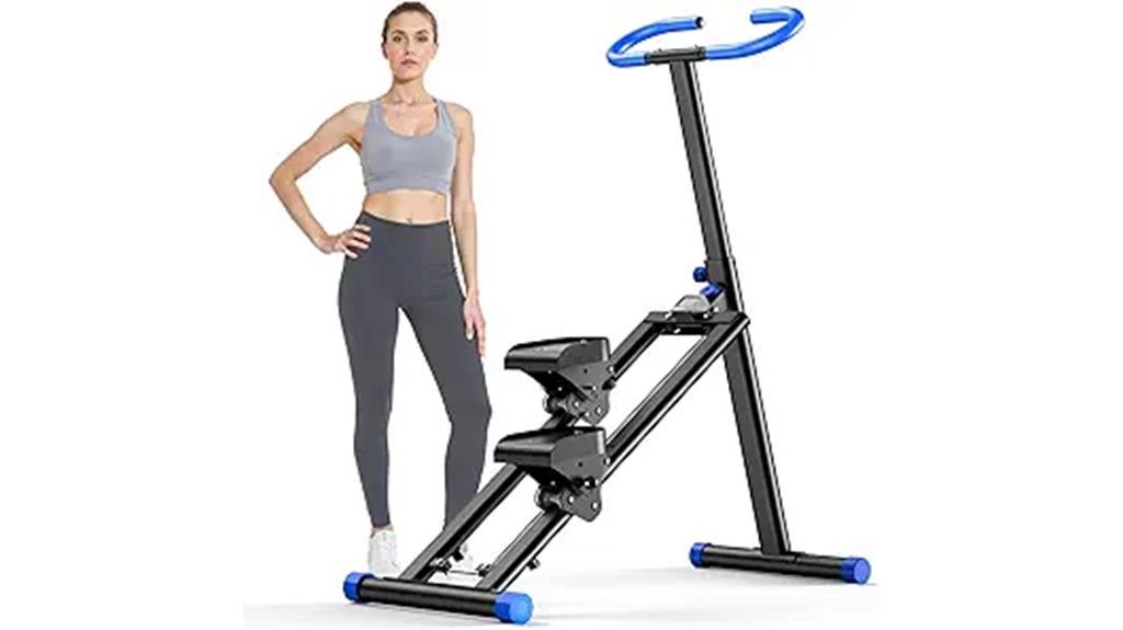 vertical climber exercise machine