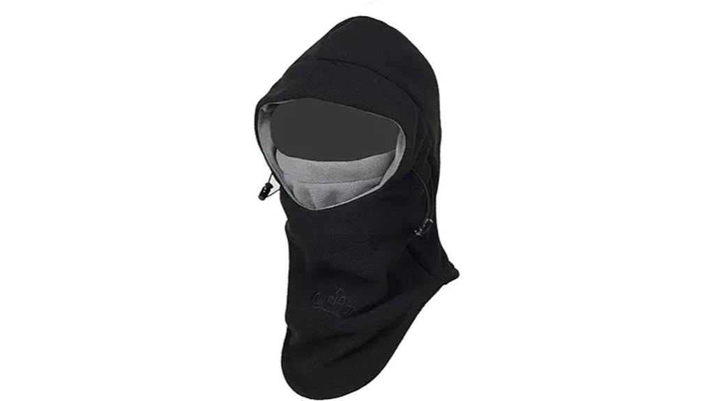 warm fleece full face mask