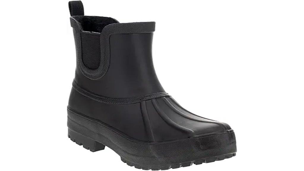 waterproof chelsea duck boots