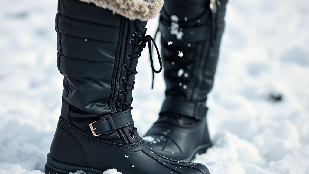 waterproof insulated traction stylish