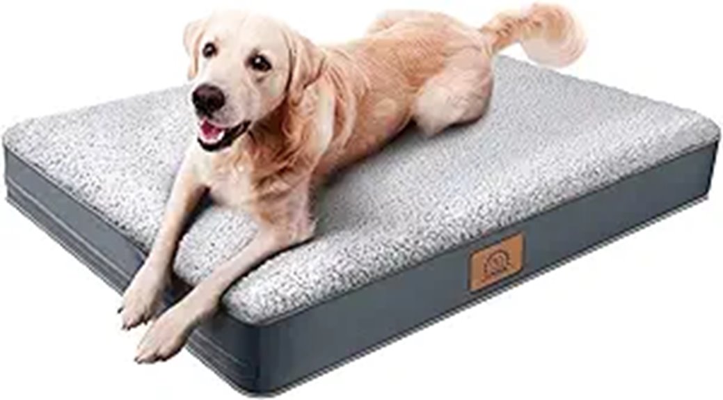 waterproof orthopedic dog bed