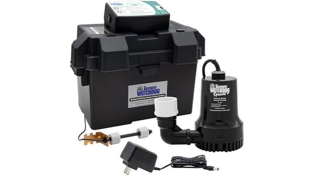 wifi enabled sump pump system