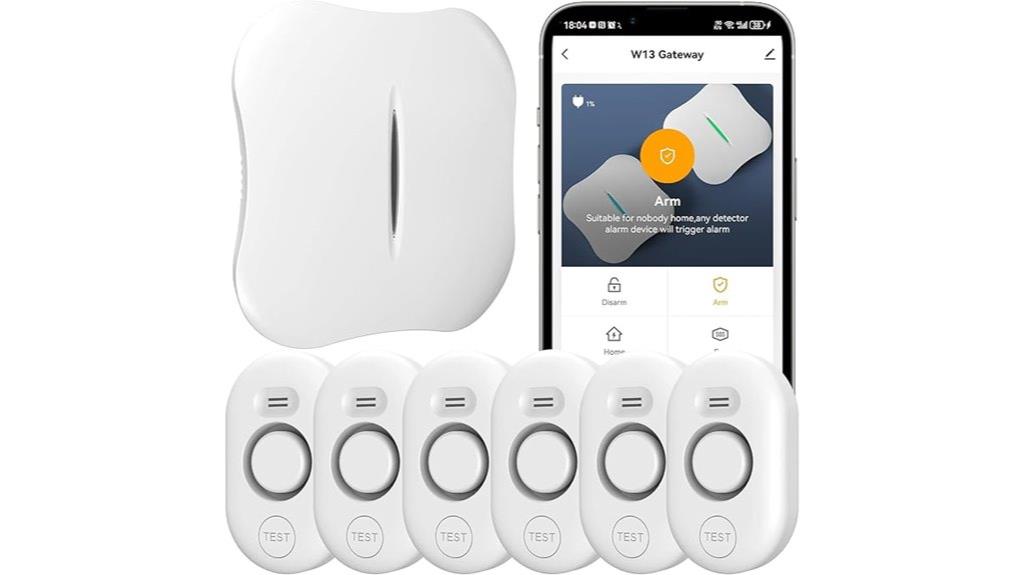 wifi leak detector alerts